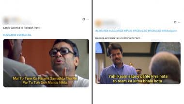 Sanjiv Goenka Funny Memes Go Viral After Rishabh Pant Scores 54-Ball Century During LSG vs RCB IPL 2025 Match