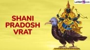 Shani Pradosh Vrat 2025 Wishes, Images and Messages: Seek Blessings of Lord Shiva and Shani Dev for Peace, Prosperity, and Protection