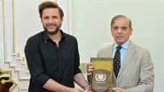 Bizarre! Netizens Share Funny Memes After Shahid Afridi Receives Award from Pakistan PM Shehbaz Sharif for His 'Role' During India-Pak Tensions