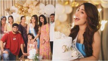 Shivangi Joshi 27th Birthday Party Pics: ‘Bade Achhe Lagte Hain Naya Season’ Actress Celebrates Birthday With Family and Friends