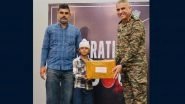 Punjab: 10-Year-Old Boy Shravan Singh Wins Widespread Praise for Providing Water, Milk, Lassi to Soldiers During India's Operation Sindoor, Says He Wants To Become 'Fauji' (Video)