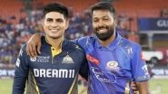GT vs MI IPL 2025 Eliminator Prediction: Google Win Probability Picks Mumbai Indians To Beat Gujarat Titans in Indian Premier League Clash