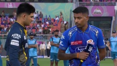 Fans Allege Shubman Gill Ignored Hardik Pandya’s Handshake Offer at Coin Toss During GT vs MI IPL 2025 Eliminator Match in Mullanpur (Watch Video)