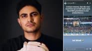 'Jai Hind...' Shubman Gill Lauds Indian Armed Forces For Their Bravery During India-Pakistan Military Conflict (See Post)