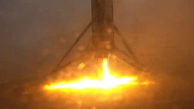 SpaceX Falcon Rocket Completes 450th Landing During Starlink Mission, Elon Musk Congratulates Team for Achievement