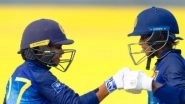 Sri Lanka Women Defeat India Women by Three Wickets in Tri-Nation Series 2025: Harshitha Samarawickrama, Nilakshika Silva's Half-Centuries Help Hosts Secure Thrilling Win