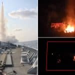 India Foils Drone Attack by Pakistan: Watch How Indian Air Defence S-400 Sudarshan Chakra Destroyed Over 50 Pakistani Drones (Video)
