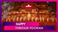 Thrissur Pooram 2025 Wishes, Images, Greetings and Messages To Celebrate Kerala&rsquo;s Grand Festival