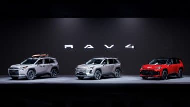 Toyota RAV4 Hybrid Globally Unveiled: Toyota Motor Introduces New 6th Generation RAV4 Model with Advanced Tech and Electric Powertrain, Skips Petrol-Only Version; Check More Details