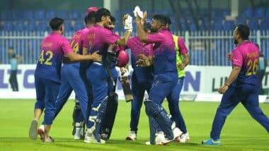 UAE vs BAN 2nd T20I 2025 Video Highlights: Watch Muhammad Waseem, Jawadullah Help United Arab Emirates to Secure Historic Two-Wicket Victory