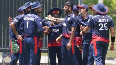 How To Watch USA vs OMN ICC Men's Cricket World Cup League Two 2023-27 Free Live Streaming Online? Get Free Telecast Details of United States of America vs Oman Cricket Match on TV