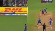 Vipraj Nigam Denied Six in MI vs DC IPL 2025 Match? Fans Allege Umpire's Bias in Favour of Mumbai Indians, Here's The Truth (Watch Video)
