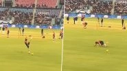 Virat Kohli Loses Aura Points After He Misses Kick While Playing Football Ahead of RCB vs LSG IPL 2025 Match, Watch Viral Video