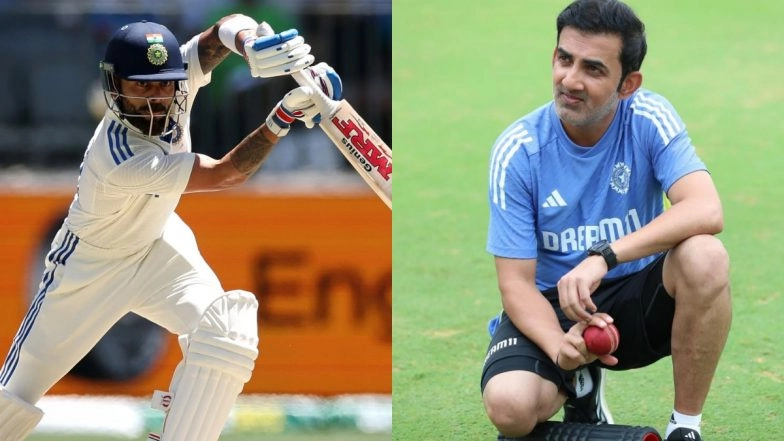 Virat Kohli Test Retirement: Gautam Gambhir Reacts As Star Cricketer Retires From Longest Format of Cricket, Says 'Will Miss U Cheeks….' (See Post)