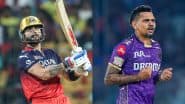 RCB vs KKR Dream11 Team Prediction, IPL 2025: Tips and Suggestions To Pick Best Winning Fantasy Playing XI for Royal Challengers Bengaluru vs Kolkata Knight Riders