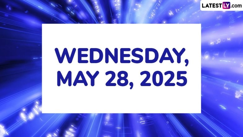 May 28, 2025 Festivals, Holidays and Events: Today Special Day Includes Masturbation Day, World Hunger Day and More