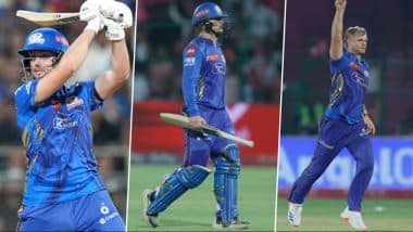 IPL 2025: Mumbai Indians Sign Jonny Bairstow, Richard Gleeson and Charith Asalanka As Replacements for Will Jacks, Ryan Rickelton and Corbin Bosch