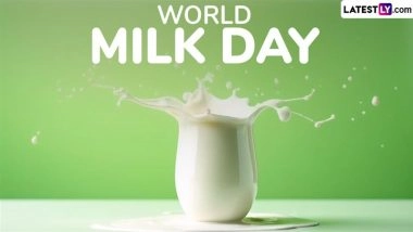 World Milk Day 2025 Date: Know History and Significance of the Day That Celebrates the Power of Diary as a Global Food