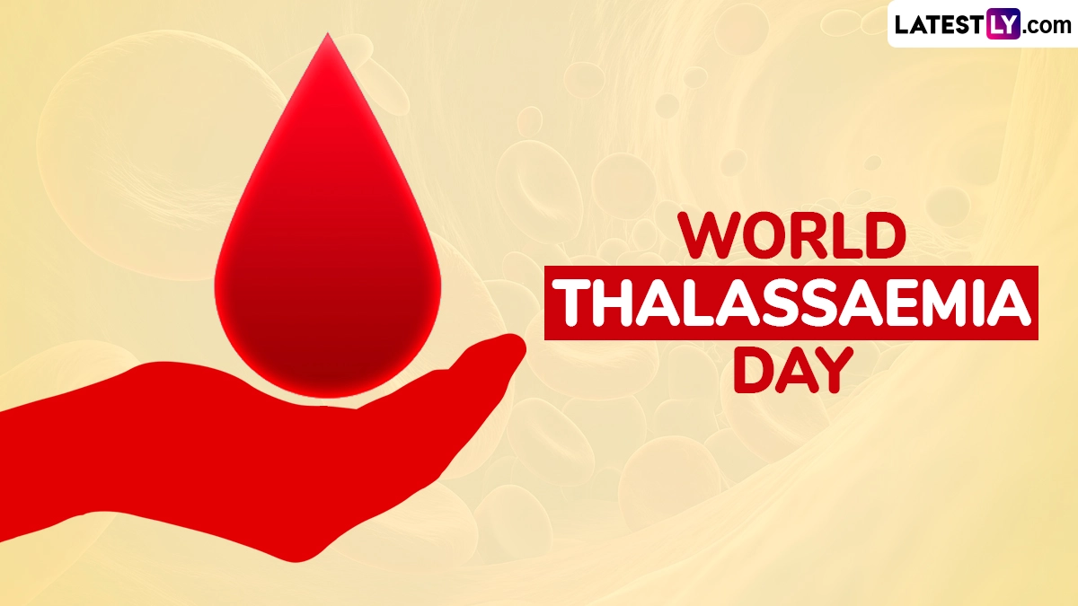 World Thalassaemia Day, observed on May 8, raises awareness about thalassaemia and promotes the importance of early diagnosis and proper care.