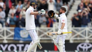 ENG vs ZIM One-Off Test 2025 Day 1: Joe Root Fastest to 13,000 Runs; Zak Crawley, Ben Duckett, Ollie Pope Centuries Take England to 498/3 at Stumps