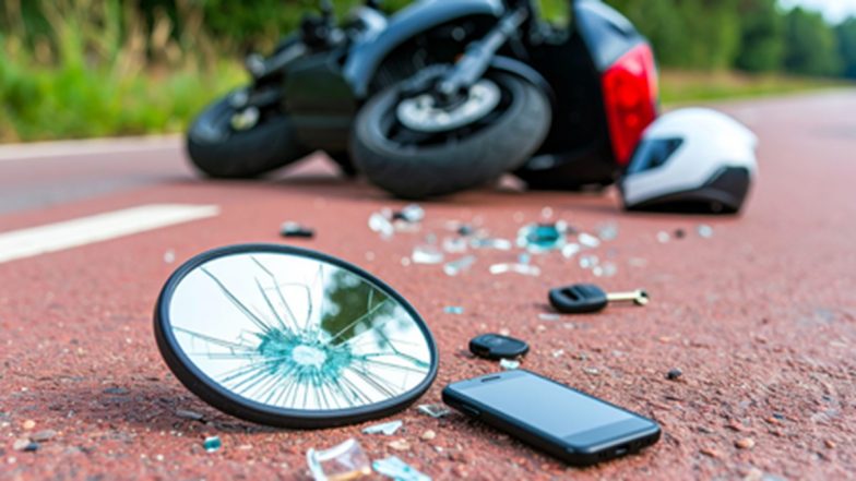 Karnataka Tragedy: Toddler Dies After Falling From Bike During Traffic Police Check In Mandya City, Accident Sparks Public Outrage