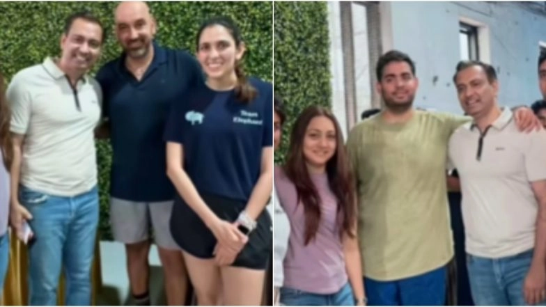 Couple Goals! Ambani ‘Badi Bahu’ Shloka Plays Pickleball With Husband Akash and Friends, Viral Video Shows Their Fun Camaraderie on the Court (Watch)