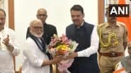 Chhagan Bhujbal Swearing-In Ceremony: Veteran NCP Leader Takes Oath as Minister in CM Devendra Fadnavis’s Cabinet (Watch Video)
