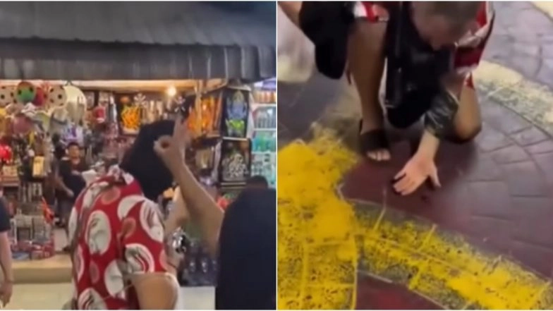 Thai Woman Flicks Cockroach off Tourist’s Head, Turns Out It Was His Pet Pest, Viral Video Is Best Example of ‘Mind Your Own Business’ (Watch)