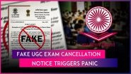 Fake UGC Notice Claiming Exam Cancellation Over &lsquo;War Situation&rsquo; Goes Viral Amid India-Pakistan Tension, Clarification Issued