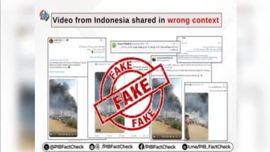 PIB Refutes Video Claiming Pakistani Strike on Indian Military Base