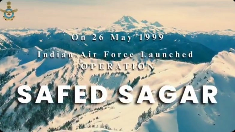 26 years of Operation Safed Sagar: Indian Air Force Says Op Safed Sagar During 1999 Kargil War Was a Trailblazer, Established Deterrent Value of Calibrated Air Strikes