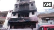 Kanpur Fire: Couple Killed After Massive Blaze Erupts at 5-Storey Building in Chamanganj, 3 Children Feared Dead (Watch Videos)