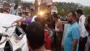 Mumbai-Goa Highway Accident: 5 Killed as Car Plunges Into Jagbudi River in Maharashtra’s Ratnagiri (Watch Video)