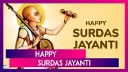 Happy Surdas Jayanti 2025 Wishes and Images: Honouring the Divine Poet and Devotee of Lord Krishna