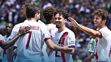 Seattle Sounders 0-2 PSG, FIFA Club World Cup 2025: Khvicha Kvaratskehlia, Achraf Hakimi Score as UEFA Champions League Winners Reach Round of 16