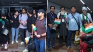 Operation Sindhu: 290 Indians Evacuated From War-Torn Iran Arrive in Delhi Amid Escalating Israel-Iran Conflict (See Pics)
