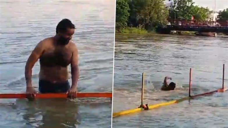 Reel Craze Turns Fatal: Man Drowns in Ganga River in Haridwar as Friends Continue Recording Reels for Him, Disturbing Video Surfaces