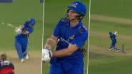 Michael Bracewell Smacks Jack Edwards For Massive Six During MI New York vs Washington Freedom MLC 2025 Match (Watch Video)