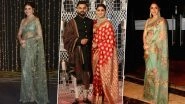 Anushka Sharma in Sarees: A Celebration of Tradition and Elegance (View Pics)