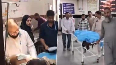 Jammu and Kashmir Road Accident: 2 Dead, 7 Injured After Tempo Traveller Collides With Tata Mobile in Rajouri; Investigation Underway (Watch Videos)