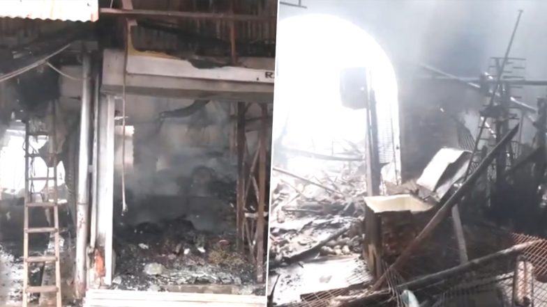 West Bengal: Over 1,000 Shops Gutted in Devastating Fire at Khidirpur in Kolkata