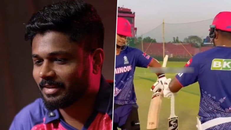 Vaibhav Suryavanshi Used Sanju Samson's Bat To Score Record-Breaking Century During RR vs GT IPL 2025 Match (Watch Video)