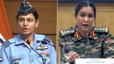 Colonel Sofiya Qureshi and Wing Commander Vyomika Singh To Feature in BJP’s Election Campaign? Report Says Party To Present Operation Sindoor-Linked Women Officers as Role Models for Its Women-Focused Outreach