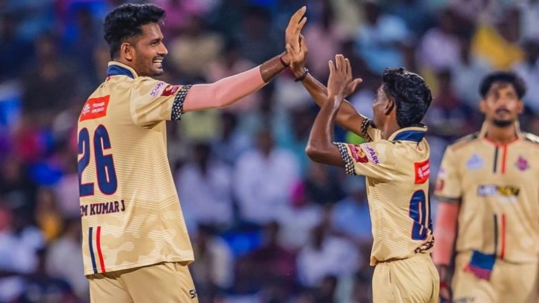 TNPL 2025 Live Streaming Online Chepauk Super Gillies vs Trichy Grand Cholas: Watch Telecast of Tamil Nadu Premier League Season 9 on TV and Online