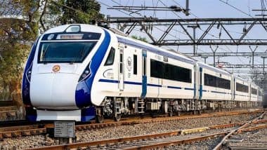 Vande Bharat Train Assault Incident: New CCTV Video Shows ‘Goons’ Allegedly Linked to BJP MLA Rajiv Singh Thrashing Passenger in Jhansi for Refusing To Switch Seats
