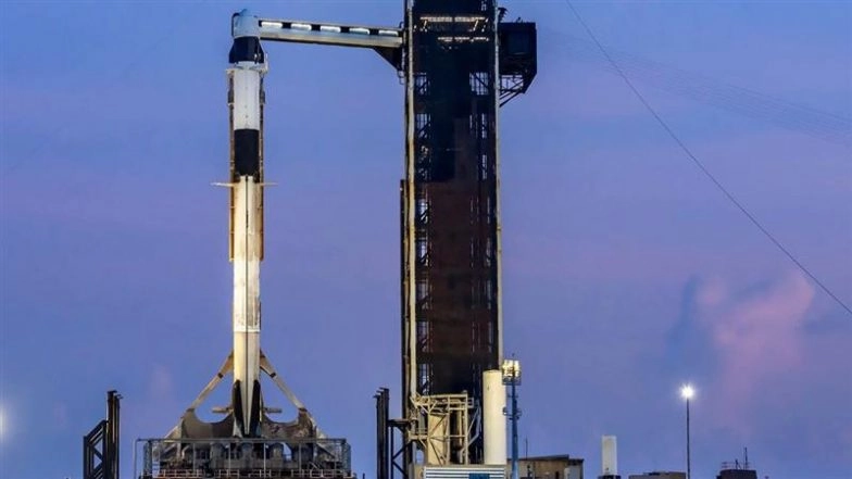 Axiom Mission 4 Launch Live Streaming: Watch Live As NASA Launches Axiom-4 Crew With Indian Astronaut Shubhanshu Shukla Aboard SpaceX Dragon Spacecraft for ISS From Kennedy Space Center in Florida
