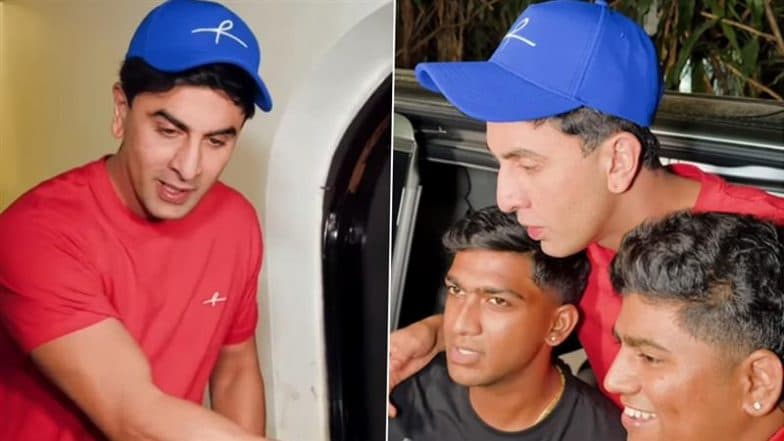 Ranbir Kapoor Stuns the Internet With Stylish New Look in Latest Public Appearance; Netizens Go Gaga Over Actor, Say ‘20 Saal Ka Lagra Hai’ (Watch Video)