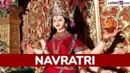 When Is Navratri 2025? Know Sharad Navratri Dates, Rituals and Significance With Details of Ghatasthapana and Dussehra To Celebrate the Festival of Goddess Durga