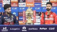 RCB vs PBKS IPL 2025 Final Preview: Joy for One, Heartbreak for Another; Punjab Kings and Royal Challengers Bengaluru Hope To End First Title Wait