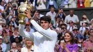 Carlos Alcaraz Aims for Third Straight Wimbledon 2025 Title, Says &lsquo;I Love Playing on Grass&rsquo;